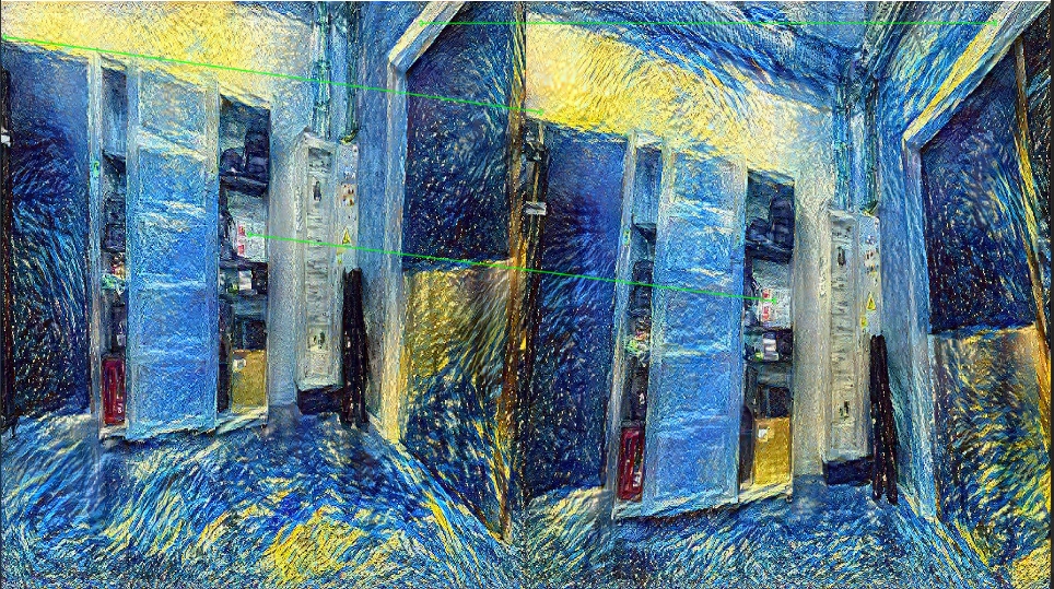 Style transfer SIFT